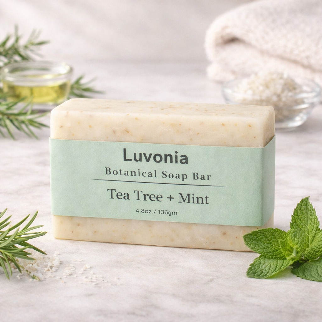 Tea Tree + Mint Botanical Soap Bar