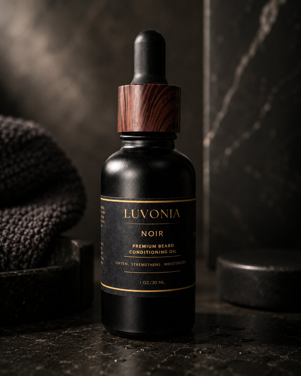 Luvonia Noir- Premium Beard Conditioning Oil