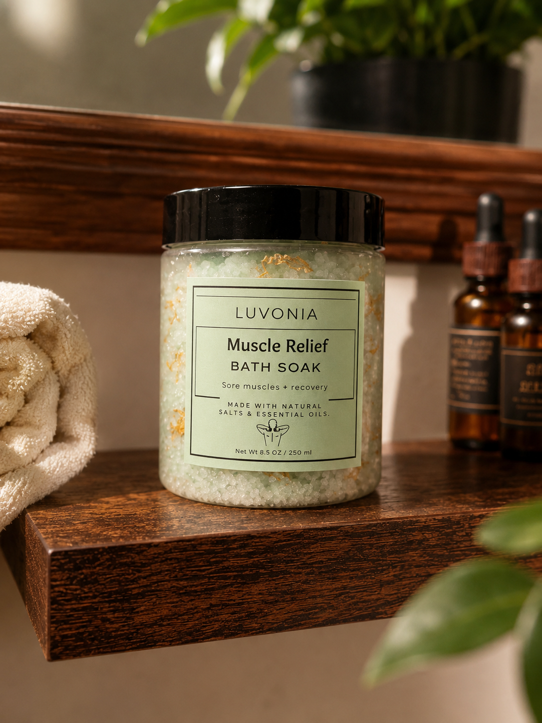 Muscle Relief Bath Soak 250ml / 8.5 oz